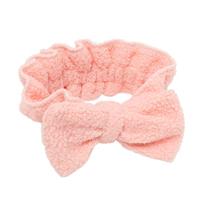 Ruffle Spa Headband, for makeup, masking & cleansing