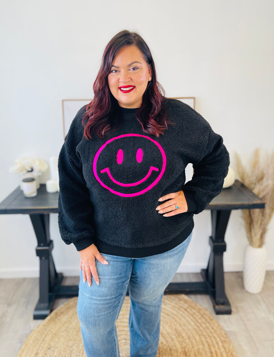 Suzy Smiley Face Sweatshirt
