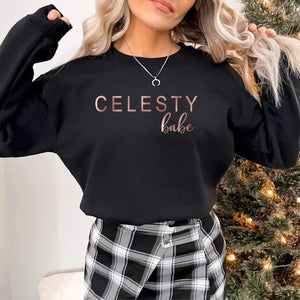 Celesty Babe Graphic Sweatshirt - Pre Sale Joco Ink