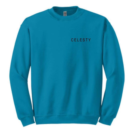Teal Celesty Graphic Sweatshirt - Pre Sale Joco Ink