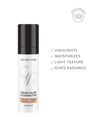 Make-Up Liquid Glow Illuminator Tinted Prime & Highlight - Pre Sale Celesty