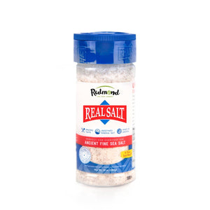 10 oz Redmond Real Salt, Fine - Shaker