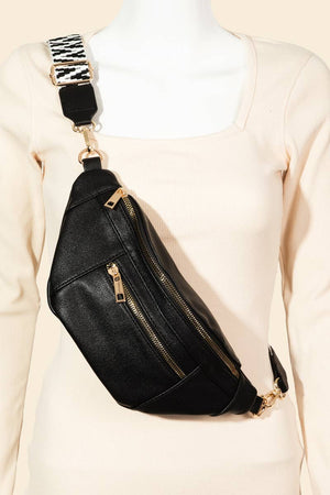 Faux Leather Fanny Pack Bag